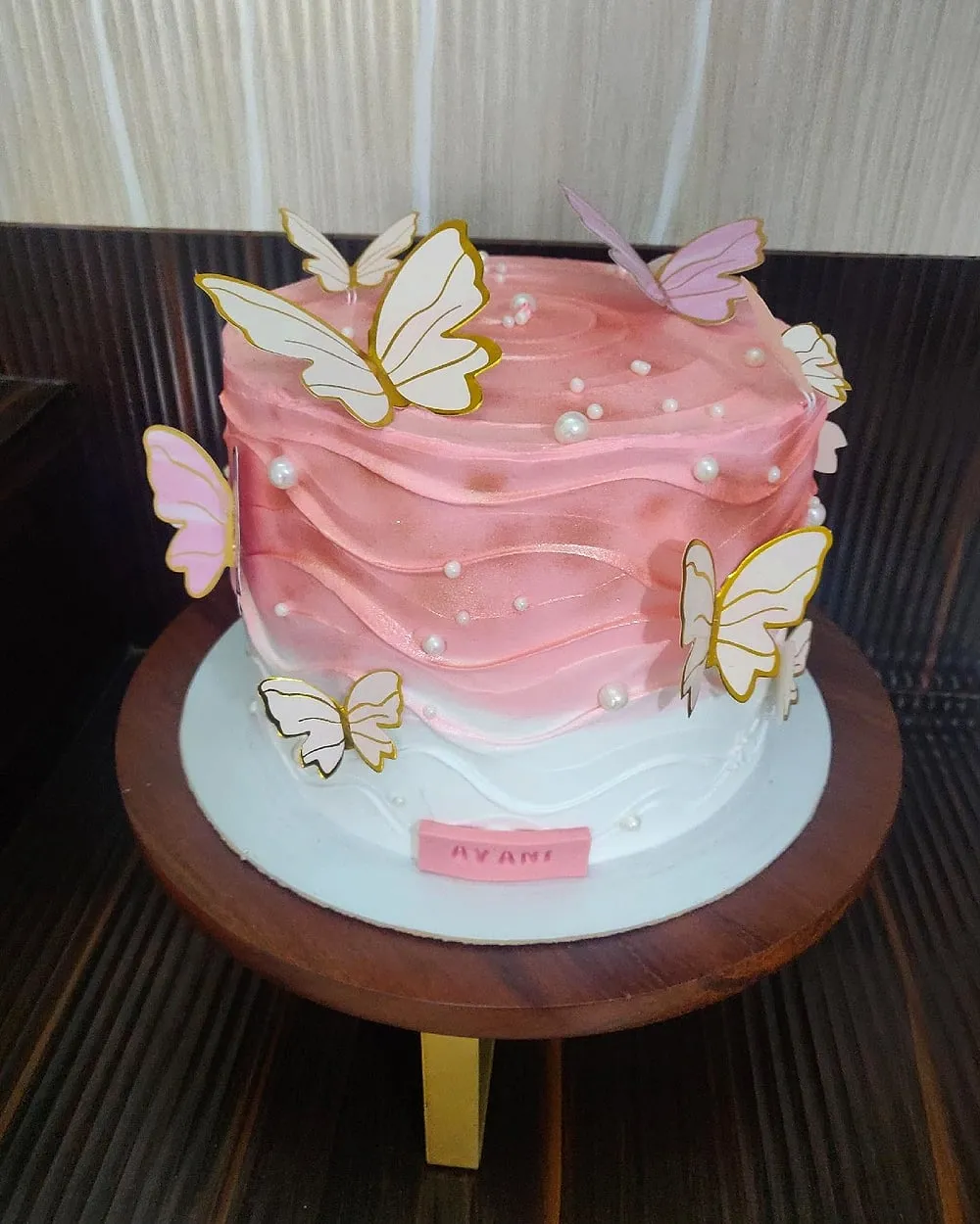 Pink butterflies