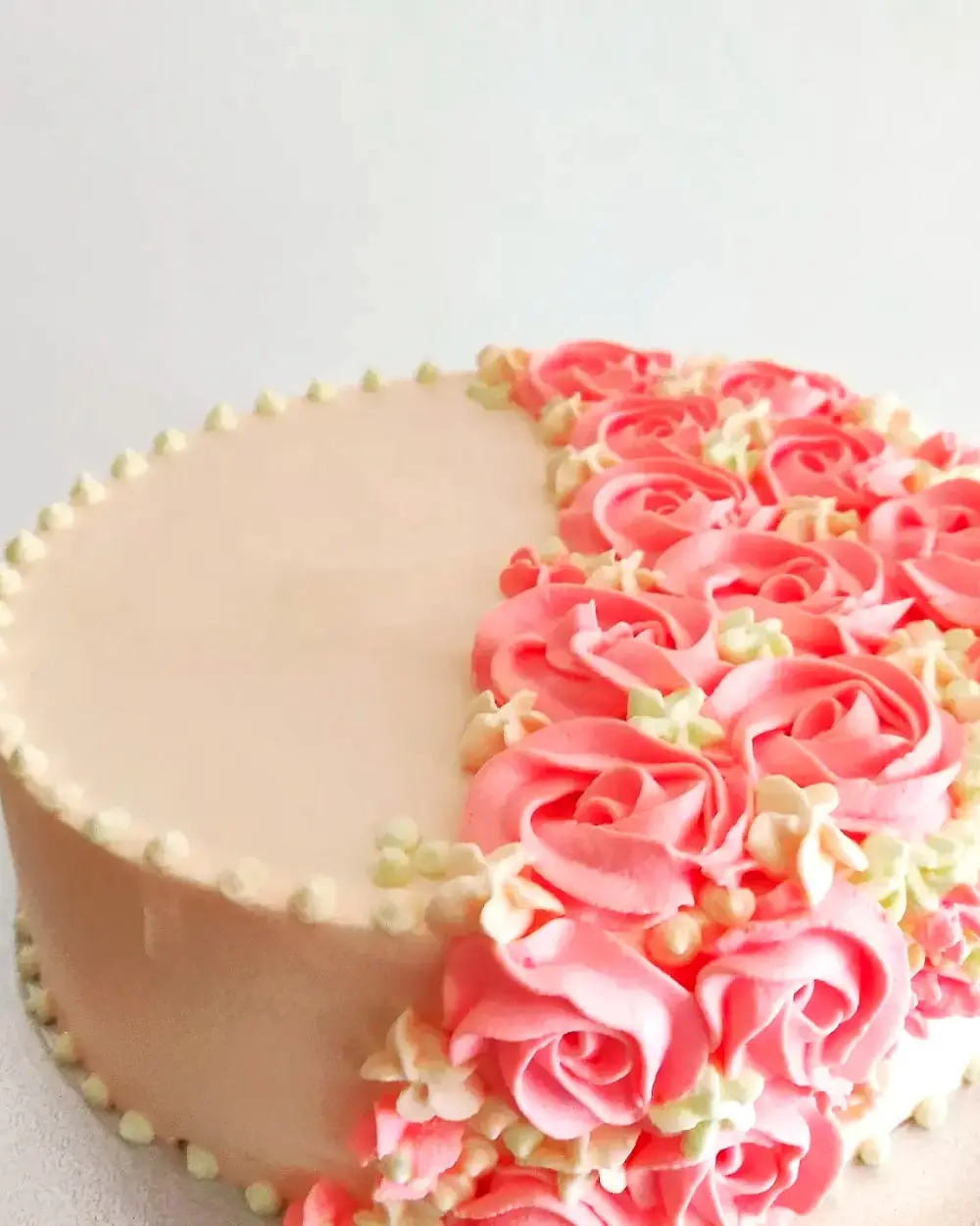 Pink rosettes · Vanilla